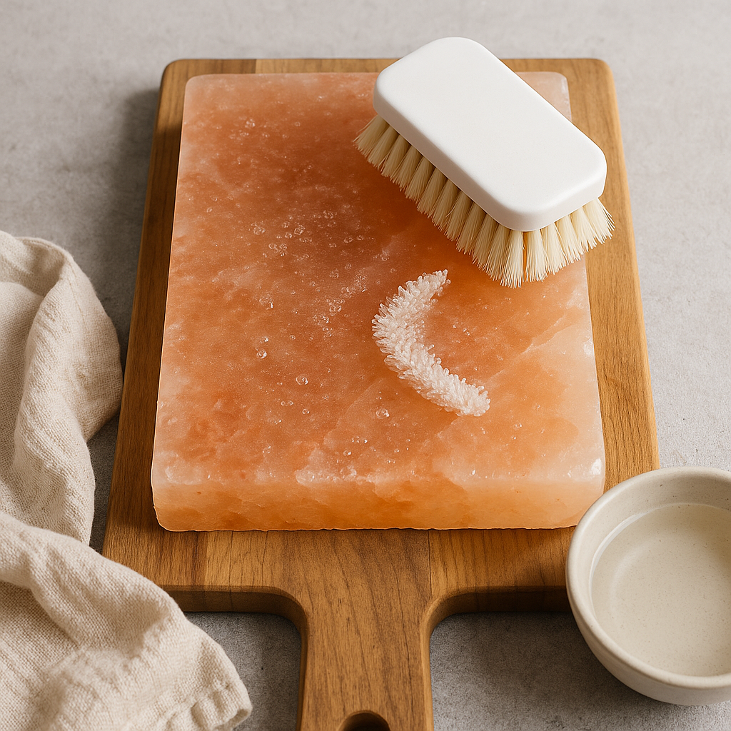 How to Clean Himalayan Pink Salt Block